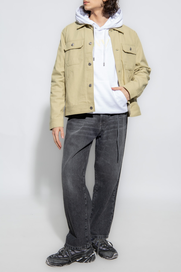 Lanvin on sale shearling jacket